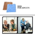 thumbnail image 6 of BESTYASH Elderly Care Bibs Adult Bib Polyester Blue 2Pcs, 6 of 8