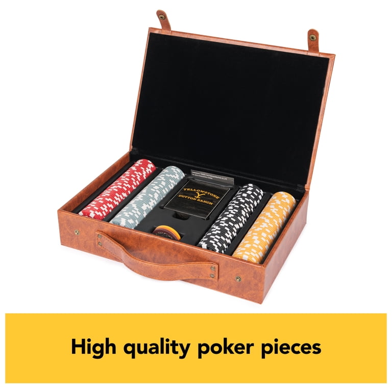 Spin Master Games, Yellowstone 200-Piece Poker Set with Carrying