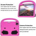 thumbnail image 5 of Allytechgroup Kids Case for Apple iPad Air 11 Inch M3 M2 2025/2024/ iPad Pro 11 M4 2024, Soft EVA Rubber Lightweight Handle Foldable Stand Heavy Duty Protection Kids Friendly Tablet Case,Pink, 5 of 11