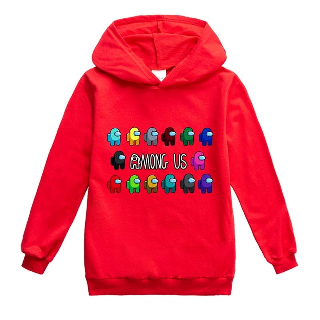 Casual Hoodie Set Among Us Streetwear Hoodies Sweatshirt Set 2 Pack