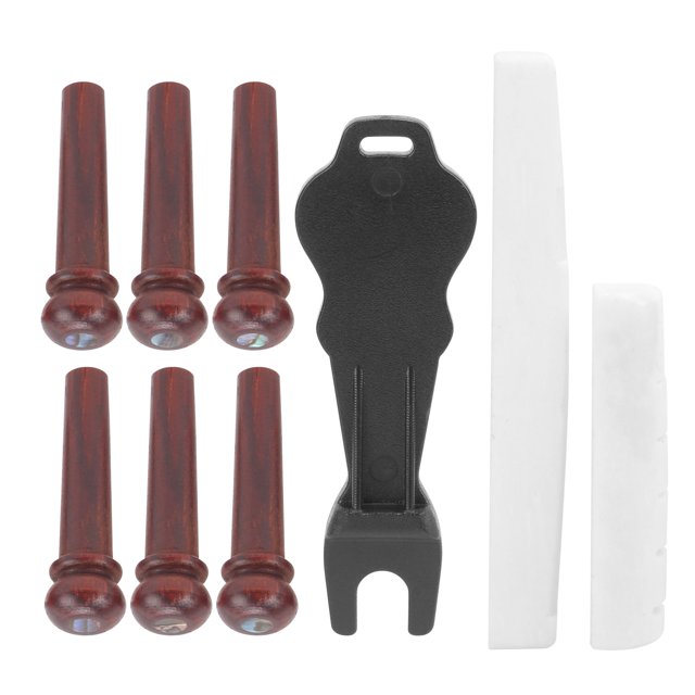 Accesorios Para Guitarra Acústica, Extractor De Clavijas De Puente De Guitarra De Cocobolo Para Reemplazo De Instrumentos De Cuerda