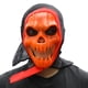 thumbnail image 1 of Máscara de Halloween con forma de calavera de calabaza, PVC, cosplay, ojos de malla, 1 of 3