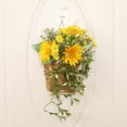 thumbnail image 4 of Cesta Colgante De Gipsófila Y Girasol Muy Vendida, Para Colgar En La Pared, Adorno Para La Puerta, Simulación De Flor, Margarita Decorativa, 4 of 8