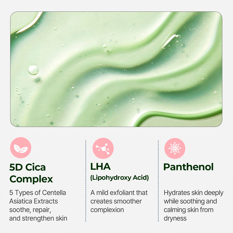 Gel nettoyant équilibrant Cica Torriden 200 ml