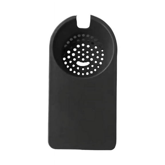 Anti-Spill Cup Holder Clamp Table Side Water for Workplace Home Desk Computer Black