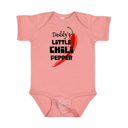 

Inktastic Daddy s Little Chili Pepper Gift Baby Boy or Baby Girl Bodysuit