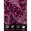 thumbnail image 7 of Pink Leopard Print Cloth Napkins Set of 8 Reusable Dinner Napkins, Retro Chic Abstract Animals Texture Cocktail Napkin Washable Table Napkins for Wedding/Holiday Party/Baby Shower 20"x20", 7 of 7