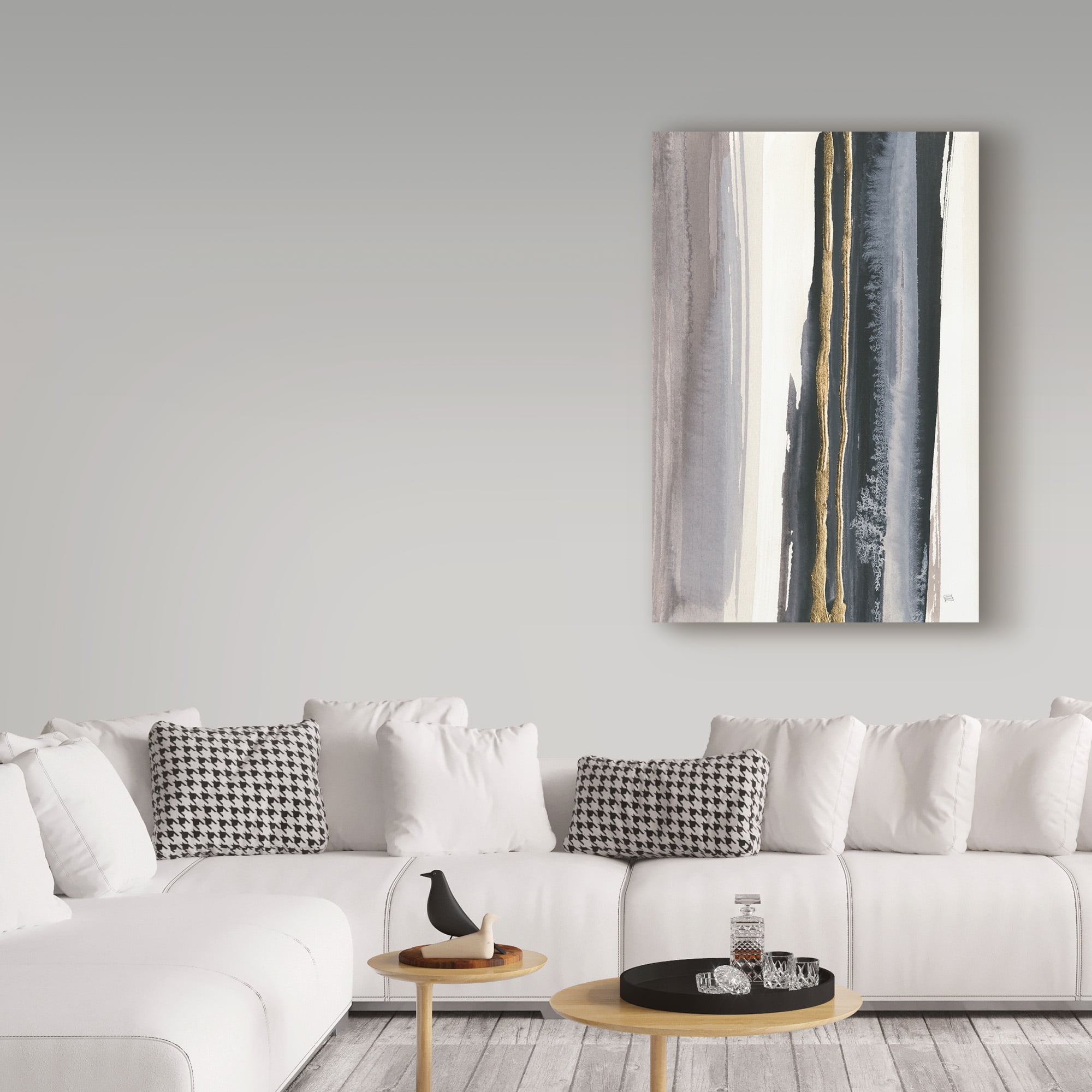 Trademark Fine Art 'Gilded Grey IV Crop I' Canvas Art by Chris Paschke