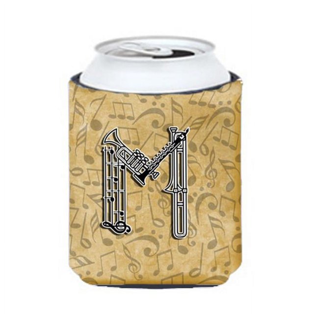 Carolines Treasures CJ2004-MCC Letter M Musical Instrument Alphabet Can & Bottle Hugger