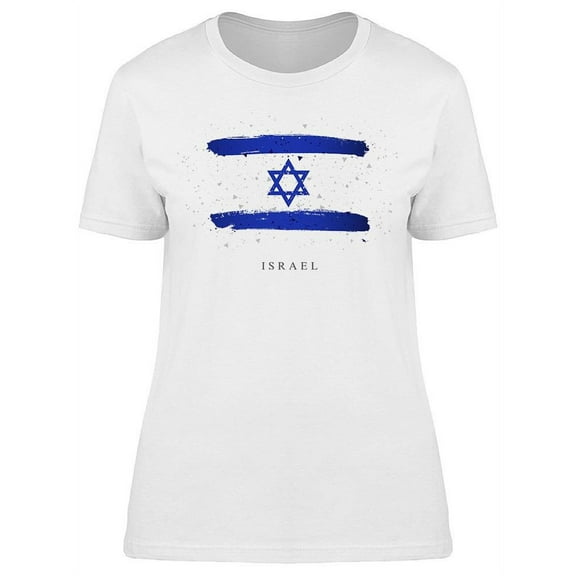 Flag Of Israel Tee Women's -Image by Shutterstock