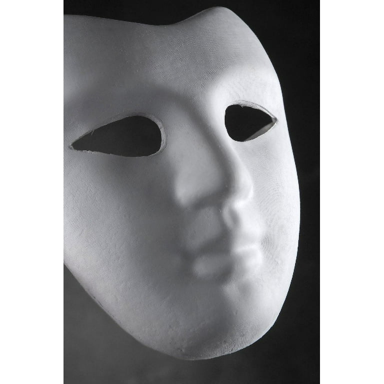 White Mask Full Face 
