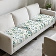 thumbnail image 3 of Xixirimido Couch Cushion Cover 3 Pieces Anti-Slip Sofa Cover Armchair Couch Slipcover Furniture Protector for Individual Cushions, Watercolor Leaf, 3 of 8