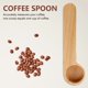 thumbnail image 4 of 5 Piezas Cucharas de Madera para Café y Clip Bolsas, Cuchara Medidora, 2 en 1, Sellador Medidora Frijoles, ExpréS, Té, 4 of 5