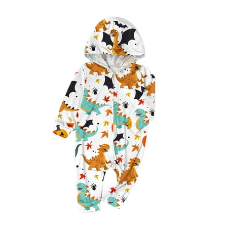 

Abomasnow Family Matching Halloween Hooded Pajamas Set Halloween Cute Print Zipper Hoodie PJs Sets Loungewear Sleepwear for Adult Kids Baby