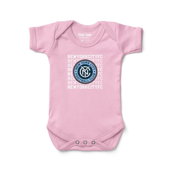 Newborn & Infant Chad & Jake Pink New York City FC Retro Bodysuit
