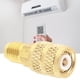 thumbnail image 4 of M Buder Adaptador De Manguera HVAC R410A Latón 1/4 Pulgadas A 5/16 Pulgadas (6.35 mm A 7.94 mm) Conector De Aire Acondicionado Y Refrigeración SAE Para Mini Split Resistente A Alta Presión Comercial, 4 of 9