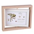 thumbnail image 1 of 2025 2 Pcs Photo Frame Double Sided Rotating Wood Glass Rustic Picture Frame, 1 of 5