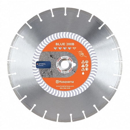 UPC: 0805544735391 | Husqvarna 14 in. D X 1 in. Blue 200B Alloy Steel Circular Saw Blade 1 each