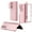 Pink, variant on Case for Samsung Galaxy Z Fold 3, Double Hinge Protection with Pen Holder and Pen, Glossy Plating Bulit-in Screen Protector Shockproof Protective Case Cover for Samsung Galaxy Z Fold 3, Pink