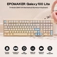 thumbnail image 2 of Teclado EPOMAKER Galaxy100 Lite QMK/VIA con batería de 8000mAh, 2 of 8