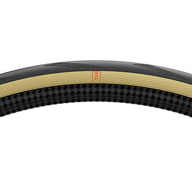 SCHWALBE Pro One TT Time Trial and Triathlon Tubeless Folding Bike Tire 700 x 25 Evolution Line Addix Race Black Tan Walmart