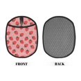 thumbnail image 2 of Naloa Strawberries Silicone Pot Holders, Oven Mitts Heat Resistant Hot Pads, Non Slip Pot Holder for Kitchen Baking and Cooking 9.4 x 7.5 Inches, 2 of 7