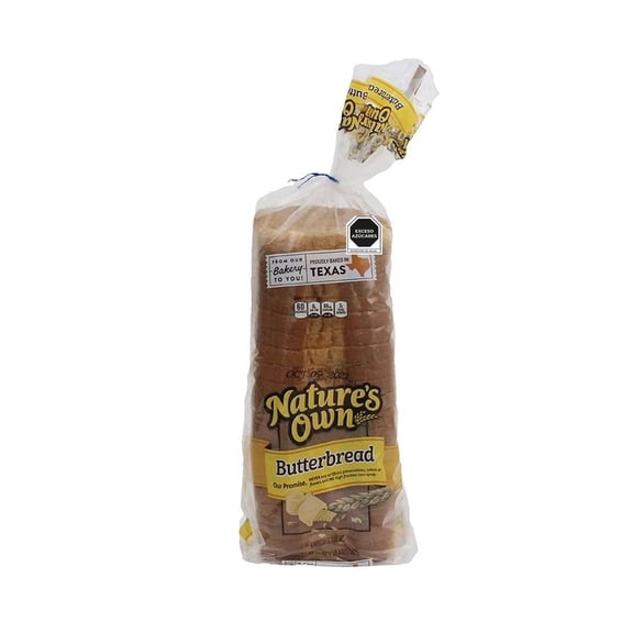 Pan de mantequilla Natures Own 567 g