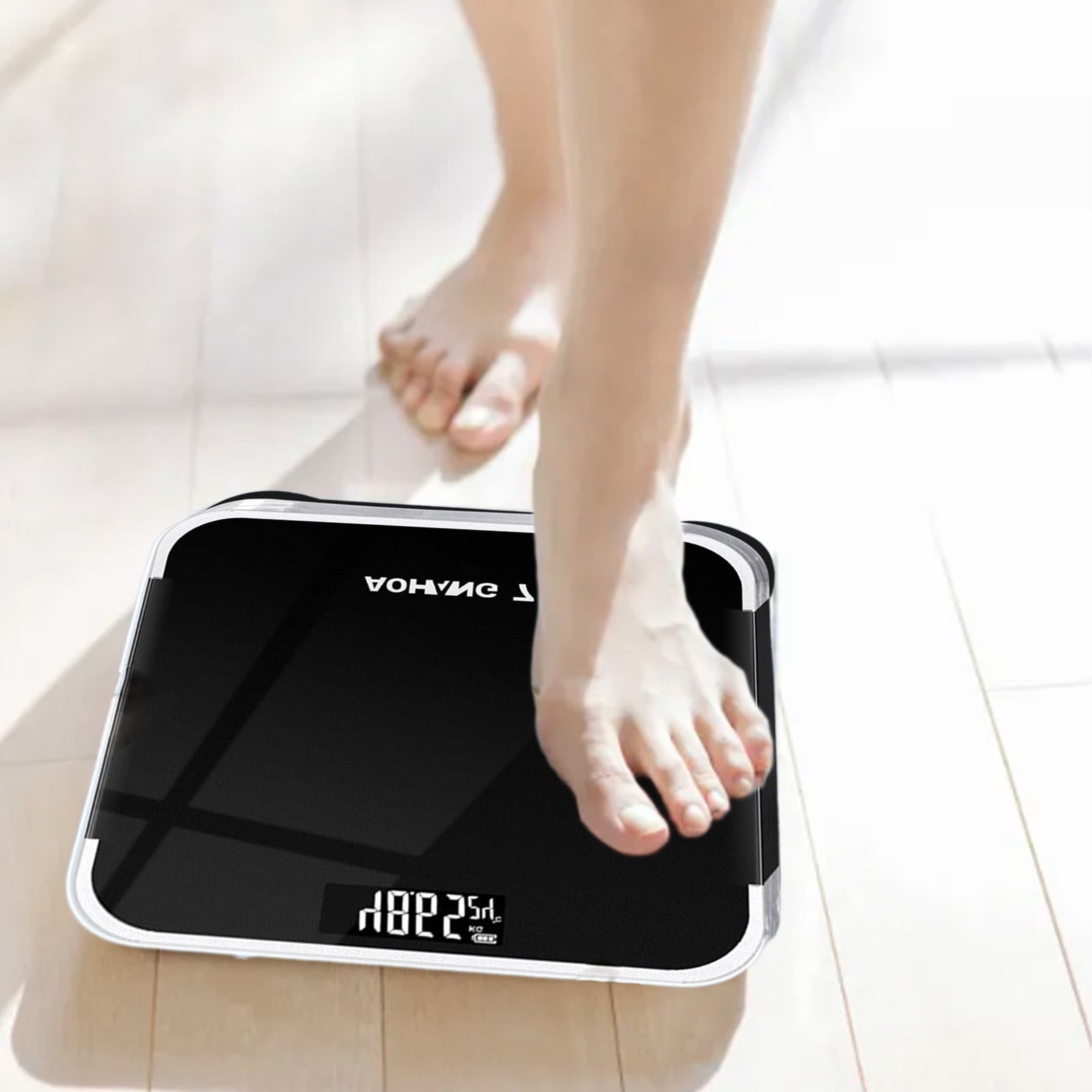 Qholemyo Digital Scales For Body Weight Sleek Bathroom Scale Portable Weighing Scale For Indoor Household And Business
