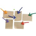 thumbnail image 1 of Aimants Décoratifs pour Réfrigérateur, Parfaits pour Usage Personnel Maison Bureau (12 Pcs Flèche), 1 of 6