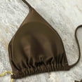 thumbnail image 7 of Dresfit Women's Minimalist One Piece Swimsuit - Soft Fabric Casual Swimwear Brown M, 7 of 7