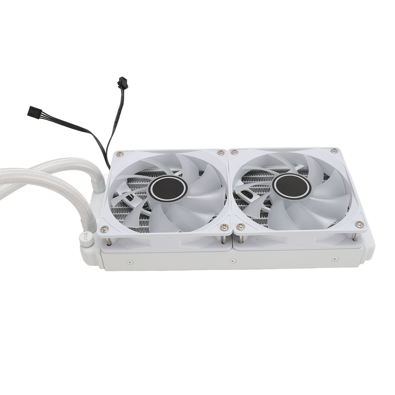 CPU Cooling Fan, Water Cooling CPU Cooler 240mm CPU Cooler, Dual 120mm PWM Fan, ARGB Sync Adjustable for LGA2066 2011 1151 1150 1155 1156 1200 1700