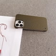thumbnail image 5 of Fundas de teléfono mate con textura de fibra de carbono ultrafina para iPhone, 15, 14, 13 Pro Max, 12, 11Pro, Mini, XS, XR, 7, 8 Plus, cubierta de protección de lente, 5 of 5