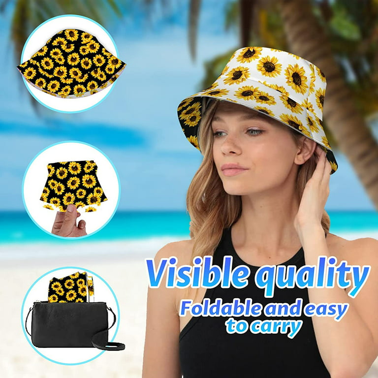 Unisex Foldable Outdoor Bucket Hat for Women Men