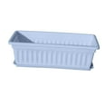 thumbnail image 2 of koolsoo Flower Pot Vegetable Planting Box Window Box Planter for Deck Porch Entrance Blue, 2 of 9