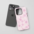 thumbnail image 3 of Snowflake For All iPhone Series Tough Phone Case Winter Pink, 3 of 7