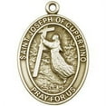 thumbnail image 3 of Antique Gold St. Joseph of Cupertino Keychain, 3 of 3
