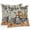 Beige, variant on Outdoor Waterproof Pillow Covers Halloween Pumpkin Ghost Face Witch Hat Crow Decorative Throw Pillow Protectors,Spiders Web Purple Mist Pillowcase Cushion Cases for Patio Sofa Garden,16x16in,2 Pack