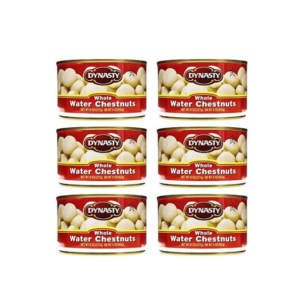 Dynasty Variety Canned (Sliced Bamboo Shoots, Sliced/Whole Water Chestnuts) 8oz