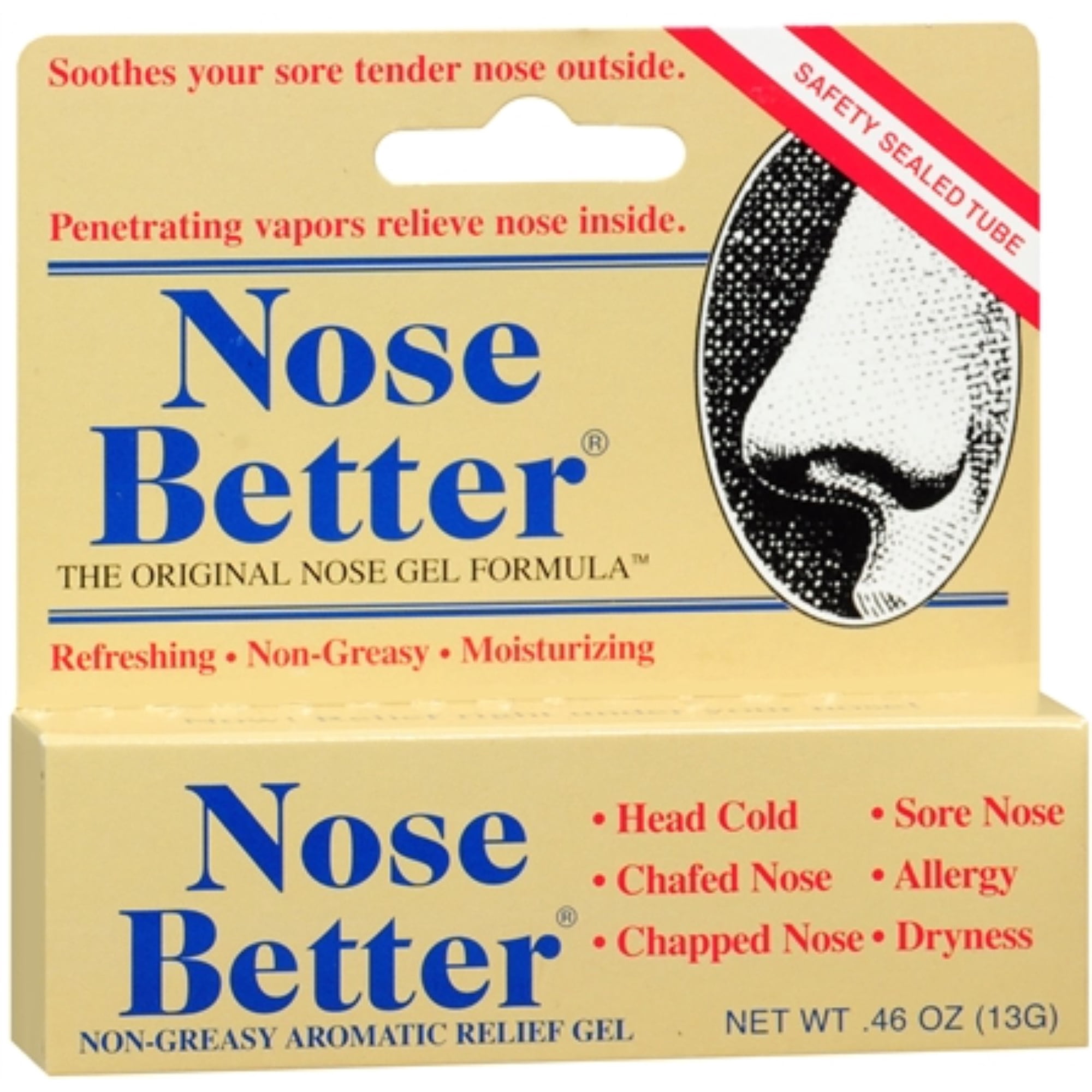Nose Better Gel 0.46 oz (Pack of 2)