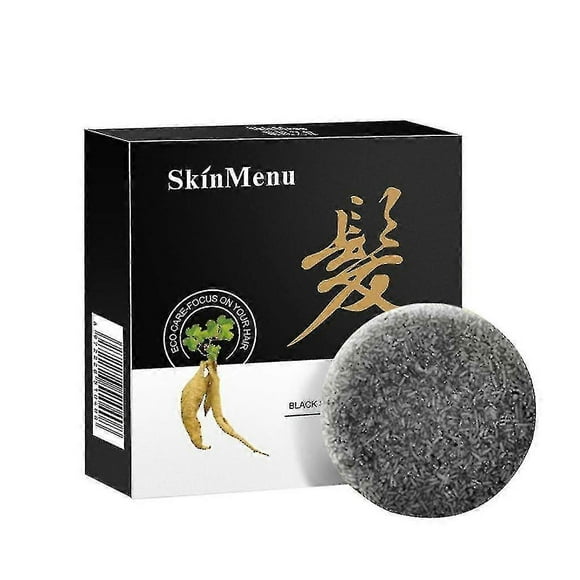 Hair Darkening Shampoo Bar - 100% Natural Organic Conditioner And Repair Care - ANYOU