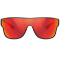 thumbnail image 3 of GRINDERPUNCH Cover-Ups Fit Over Sunglasses for Men and Women Who Wear Prescription Glasses, Black Frame - Red, 3 of 6