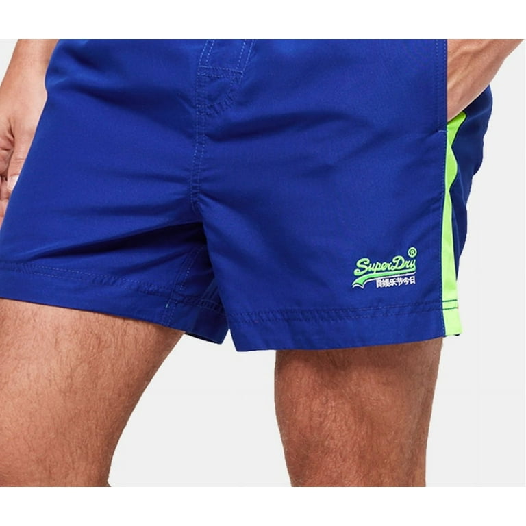 Superdry Men s Beach Volley Swim Shorts 2 colors M XL Cobalt