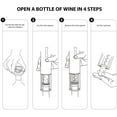thumbnail image 6 of Cheer Electric Wine Opener with USB Rechargeable Lithium battery with Foil Cut 7717-1795-02, 6 of 6