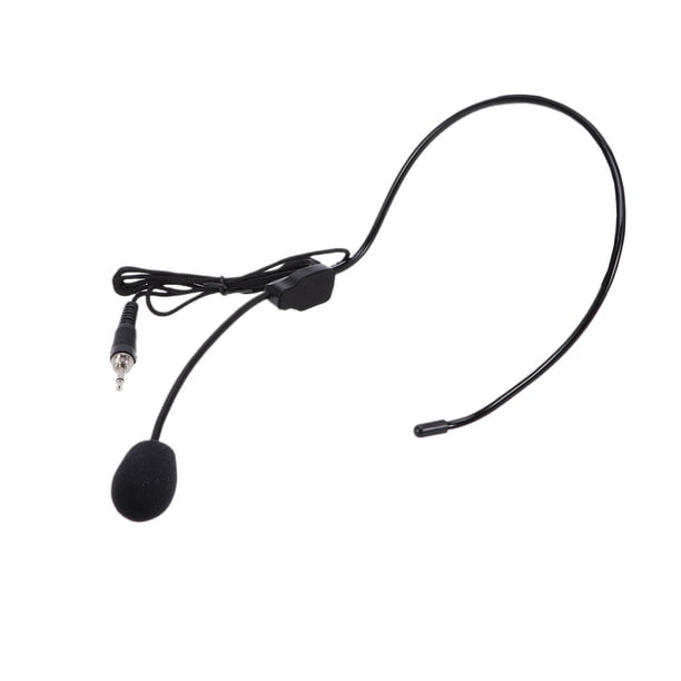 Altavoz multifunción con micrófono y amplificador de voz portátil con cable para profesores Saleman (negro)