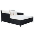 thumbnail image 4 of SAFAVIEH Cadeo Outdoor Patio Daybed, Black/Beige, 4 of 11