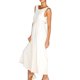 thumbnail image 2 of Gibobby Mono Ajustado de Verano Chaleco de color sólido Mono sin espalda Pantalones de mujer casuales sueltos Mono transpirable de verano(Blanco， L), 2 of 3