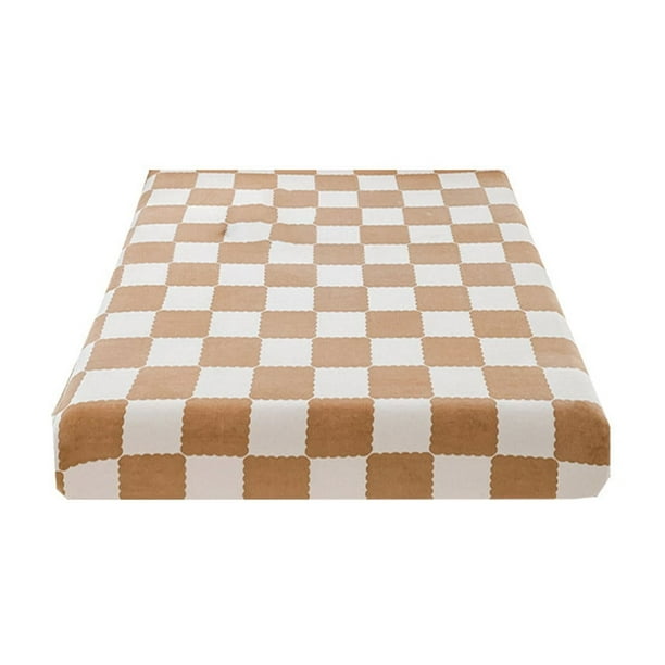 Sábana ajustable, funda protectora para colchón de cama, sábana ajustable de bolsillo, cálida, transpirable, antideslizante, para el cuidado de la cama, sábana ajustable acolchada.
