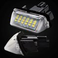 thumbnail image 6 of ALLTIMES 2 x License Plate Light for Toyota for Camry for Yaris, 18 SMD 3014 LED 6000K White Light Color, Waterproof Plug and Play, 6 of 7