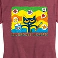 thumbnail image 3 of Pete The Cat - Groovy To Create - Women's Short Sleeve Graphic T-Shirt, 3 of 6