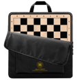 thumbnail image 1 of Tablero de ajedrez A&A Professional de madera de 54 cm con bolsa de almacenamiento, 1 of 6